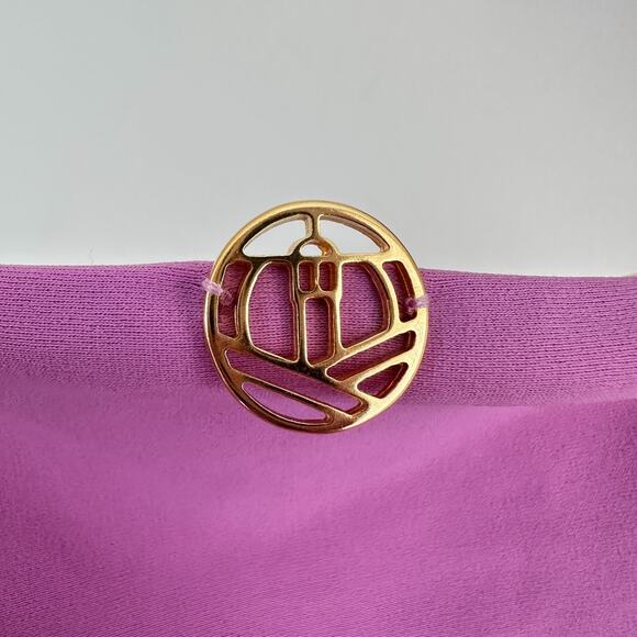 Bahia Maria Mia Mini Dress Small Orchid Lilac Hot Girl Night Out Glam Statement - Picture 10 of 13